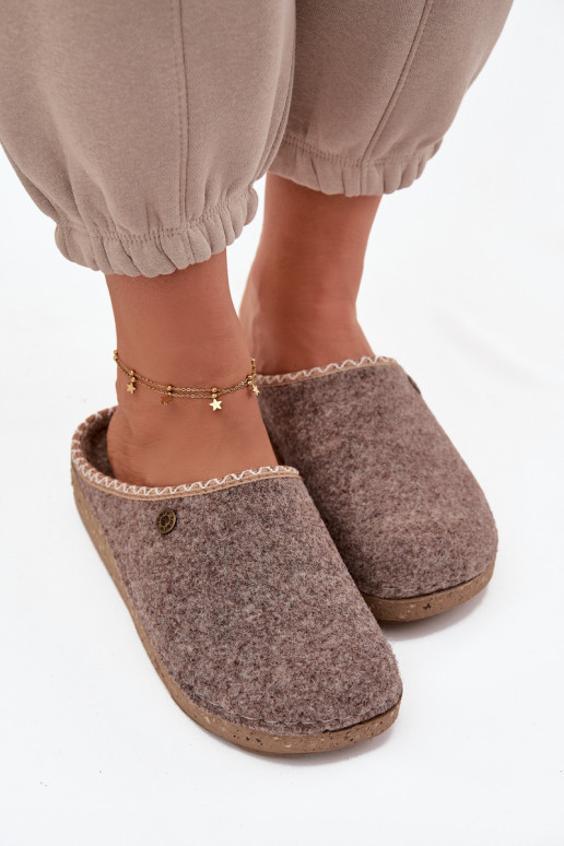 sapato caseiro Chinelos Feminino Inblu ED000031 bege sapato caseiro Chinelos Feminino Inblu ED000031 bege