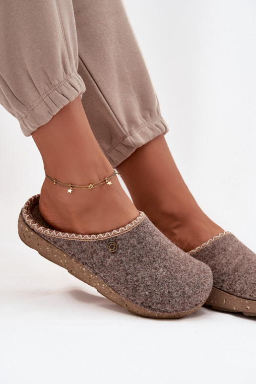 sapato caseiro Chinelos Feminino Inblu ED000031 bege sapato caseiro Chinelos Feminino Inblu ED000031 bege