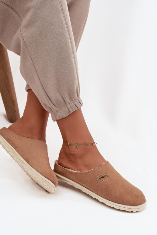 Chinelos Feminino sapato caseiro Inblu CS000045 cor marrom Chinelos Feminino sapato caseiro Inblu CS000045 cor marrom