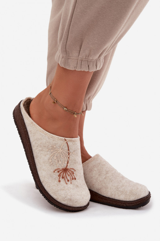 Feminino sapato caseiro Chinelos Inblu NL000011 bege Feminino sapato caseiro Chinelos Inblu NL000011 bege