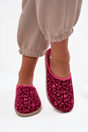 Chinelos Feminino Love Inblu ET000032 cor rosa 2