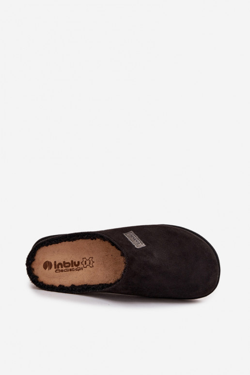 Chinelos Feminino sapato caseiro Inblu CS000045 cor preta Chinelos Feminino sapato caseiro Inblu CS000045 cor preta