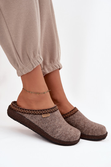 Chinelos FemininoHaftem Inblu NL000009 bege