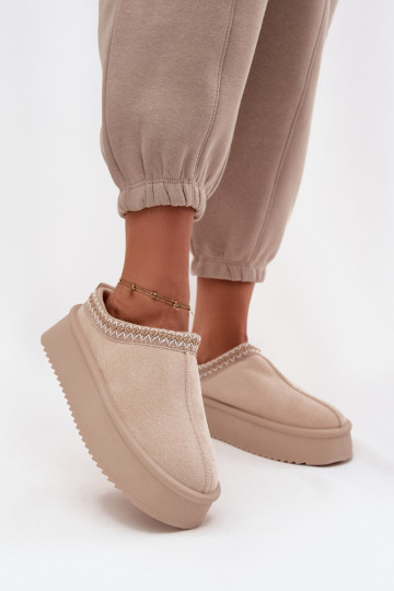 Botas de neve FemininoHaftem cor de marfim Pristina 2