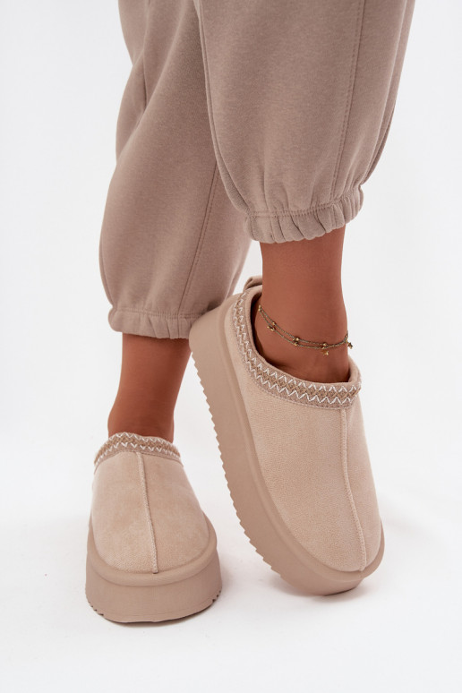 Botas de neve FemininoHaftem cor de marfim Pristina Botas de neve FemininoHaftem cor de marfim Pristina