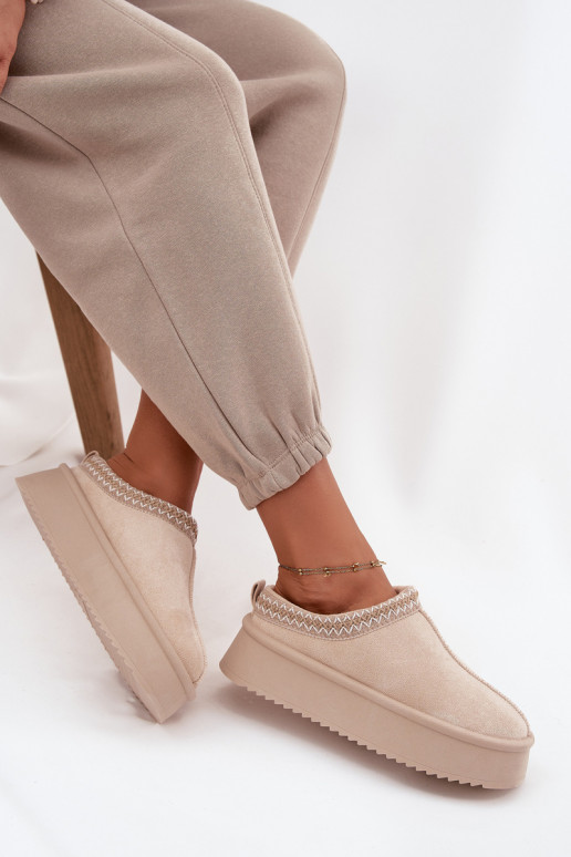 Botas de neve FemininoHaftem cor de marfim Pristina Botas de neve FemininoHaftem cor de marfim Pristina