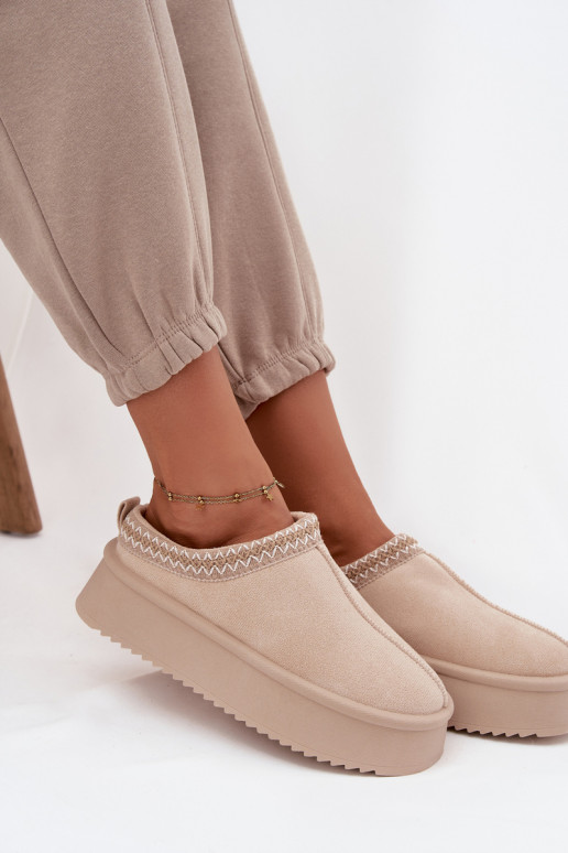 Botas de neve FemininoHaftem cor de marfim Pristina Botas de neve FemininoHaftem cor de marfim Pristina