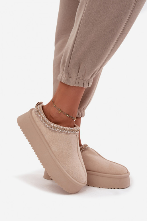 Botas de neve FemininoHaftem cor de marfim Pristina Botas de neve FemininoHaftem cor de marfim Pristina