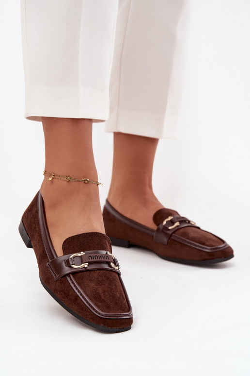 Mocassins Mocassins Feminino Com decorações Elemento CzekoladoParae Evelora Mocassins Mocassins Feminino Com decorações Elemento CzekoladoParae Evelora