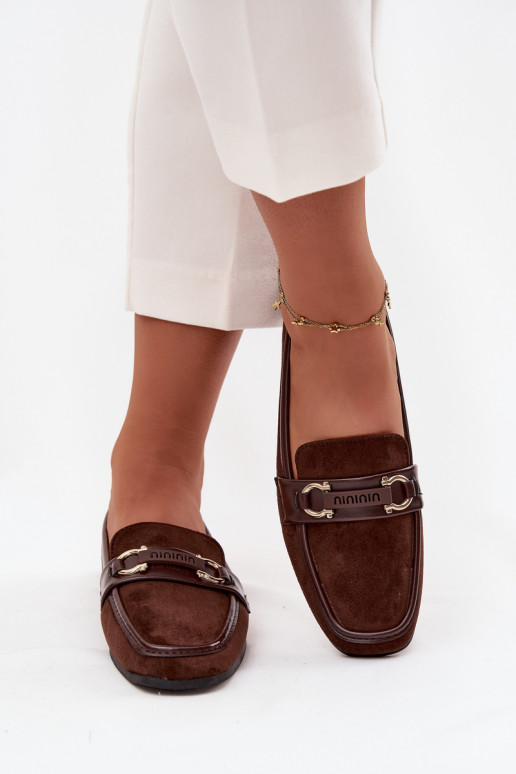 Mocassins Mocassins Feminino Com decorações Elemento CzekoladoParae Evelora Mocassins Mocassins Feminino Com decorações Elemento CzekoladoParae Evelora