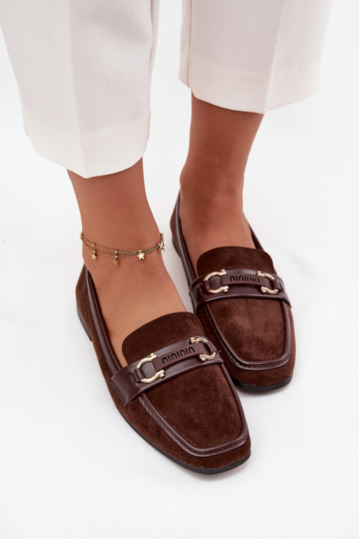 Mocassins Mocassins Feminino Com decorações Elemento CzekoladoParae Evelora Mocassins Mocassins Feminino Com decorações Elemento CzekoladoParae Evelora