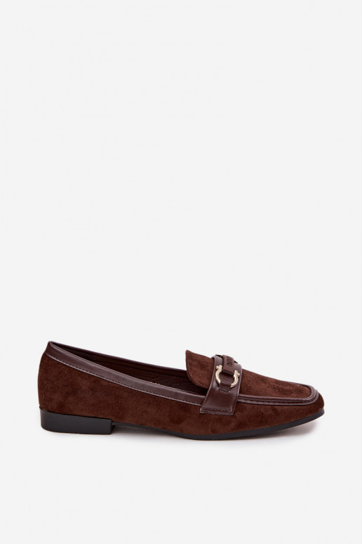 Mocassins Mocassins Feminino Com decorações Elemento CzekoladoParae Evelora Mocassins Mocassins Feminino Com decorações Elemento CzekoladoParae Evelora