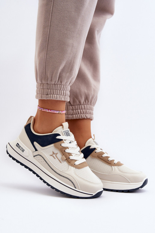 À modalo de tênis Feminino Big Star NN274A092 bege À modalo de tênis Feminino Big Star NN274A092 bege