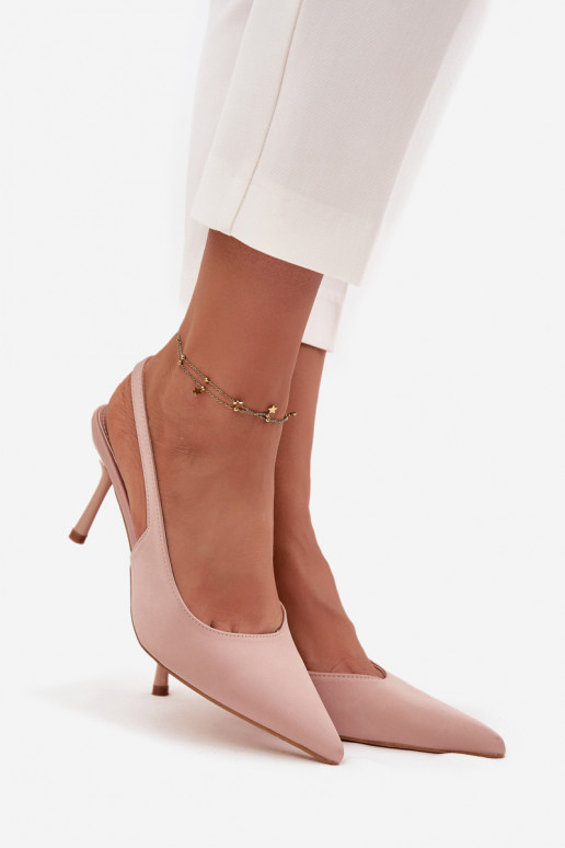 sapatos de salto altoOdkrytymi Piętami bege Lenira sapatos de salto altoOdkrytymi Piętami bege Lenira