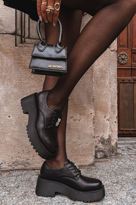 sapato FemininoPrzypinką Eko Pele cor preta Laurea sapato FemininoPrzypinką Eko Pele cor preta Laurea