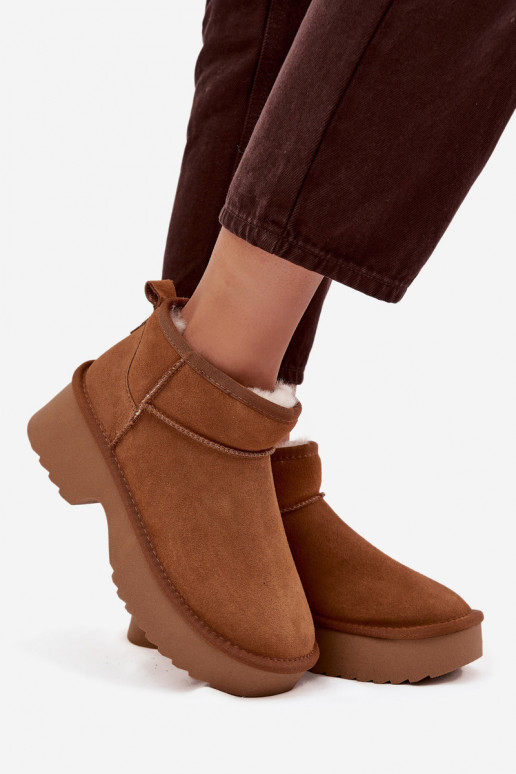 Botas de neve FemininoHabilitadoturalnego de camurçau aquecimento com pelo por dentro cor marrom Milora Botas de neve FemininoHabilitadoturalnego de camurçau aquecimento com pelo por dentro cor marrom Milora