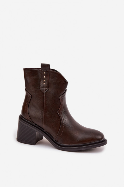 aquecimento Botas femininas com salto CzekoladoParae Brilynn aquecimento Botas femininas com salto CzekoladoParae Brilynn