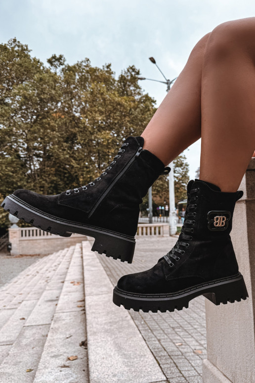 Botas EMokrery Feminino Com decorações Elemento aquecimento cor preta Kalindra Botas EMokrery Feminino Com decorações Elemento aquecimento cor preta Kalindra