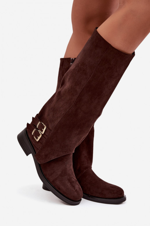 aquecimento botas femininas com fivelas CzekoladoParae Umbria aquecimento botas femininas com fivelas CzekoladoParae Umbria