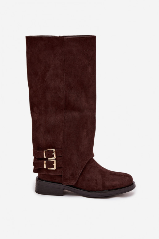 aquecimento botas femininas com fivelas CzekoladoParae Umbria aquecimento botas femininas com fivelas CzekoladoParae Umbria