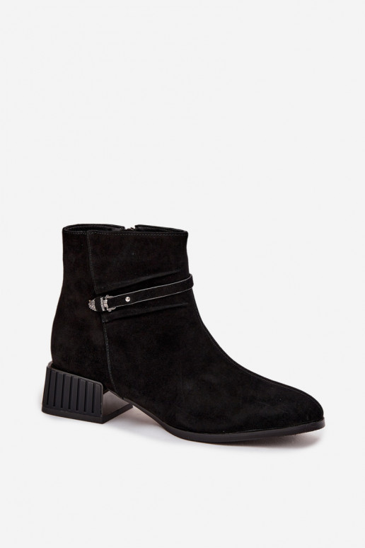 Botas femininasHabilitadoturalnego de camurçau Klocke aquecimento D&A CR52-651 cor preta Botas femininasHabilitadoturalnego de camurçau Klocke aquecimento D&A CR52-651 cor preta
