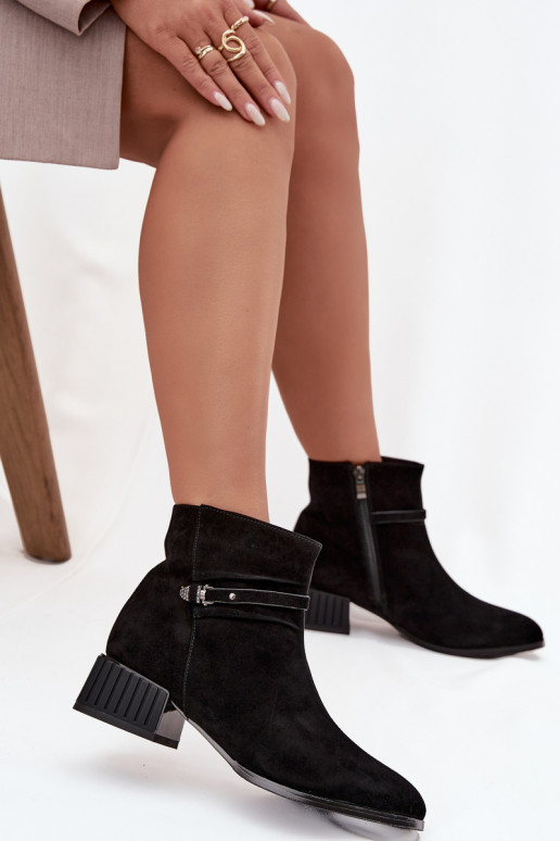 Botas femininasHabilitadoturalnego de camurçau Klocke aquecimento D&A CR52-651 cor preta Botas femininasHabilitadoturalnego de camurçau Klocke aquecimento D&A CR52-651 cor preta