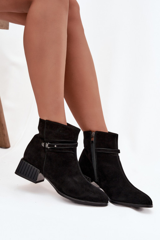 Botas femininasHabilitadoturalnego de camurçau Klocke aquecimento D&A CR52-651 cor preta Botas femininasHabilitadoturalnego de camurçau Klocke aquecimento D&A CR52-651 cor preta