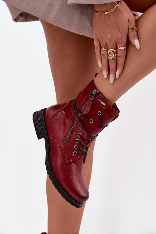Botas enormes na moda Borgonha Perfecto Botas enormes na moda Borgonha Perfecto