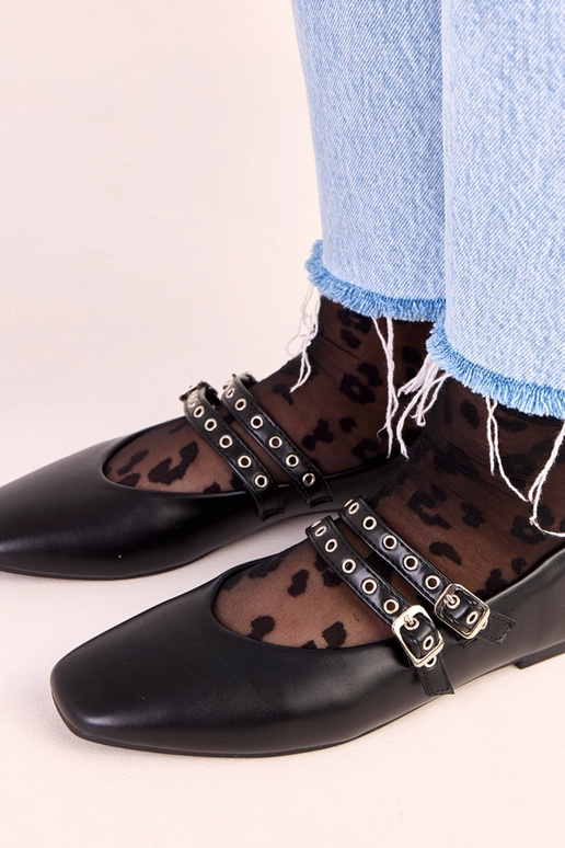 Balerinas Alfira pretas com bico... Balerinas Alfira pretas com bico...