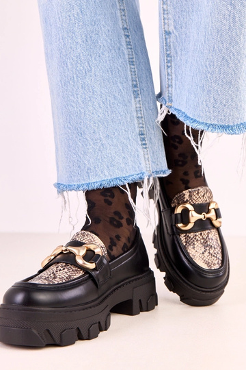 Mocassins Ruben pretos com... 2
