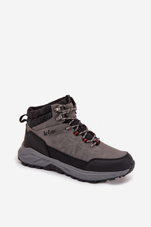botas de caminhada Tem que sercho aquecimento Lee Cooper LCJ-25-01-3722M cor cinza botas de caminhada Tem que sercho aquecimento Lee Cooper LCJ-25-01-3722M cor cinza