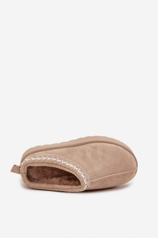 Botas de neve Infantil JuventudeHaftem com uma plataforma bege Jolisse Botas de neve Infantil JuventudeHaftem com uma plataforma bege Jolisse