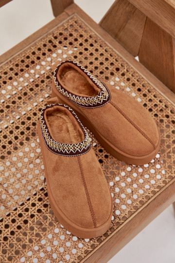 Botas de neve Infantil JuventudeHaftem com uma plataforma cor marrom Jolisse