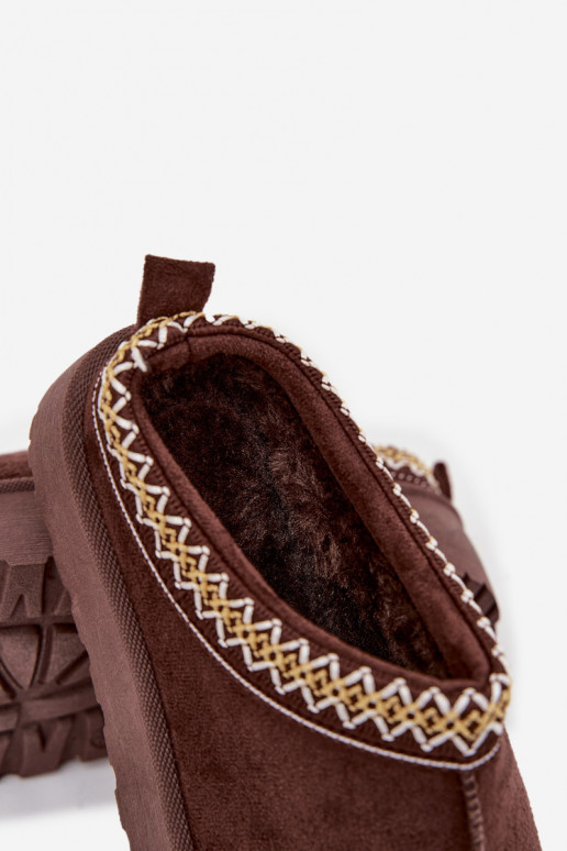 Botas de neve Infantil JuventudeHaftem com uma plataforma CzekoladoParae Jolisse Botas de neve Infantil JuventudeHaftem com uma plataforma CzekoladoParae Jolisse