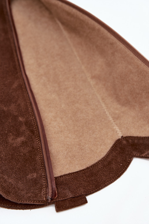 Pele de camurça botas estilo vaqueiro aquecimento Zazoo 4224 CzekoladoParae Pele de camurça botas estilo vaqueiro aquecimento Zazoo 4224 CzekoladoParae