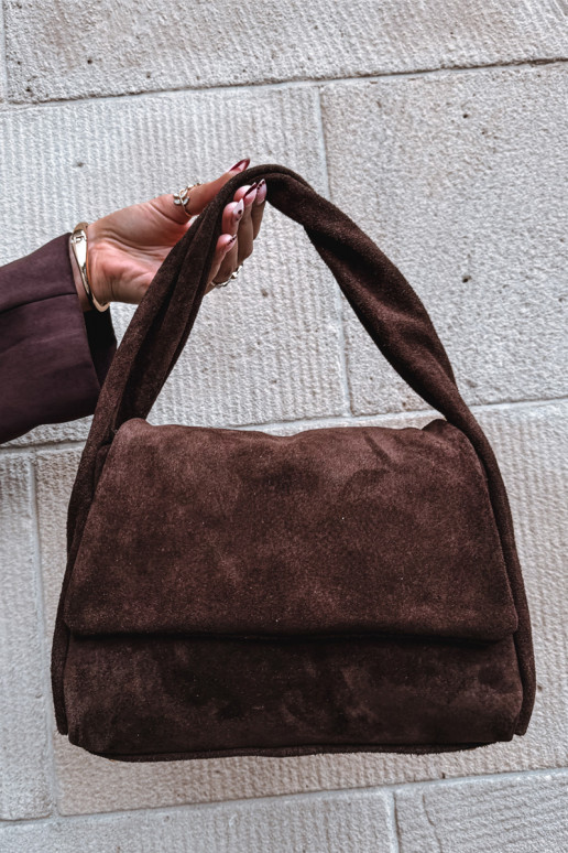 Skórzana de camurçaoParaa Portátil CzekoladoParaa Monelle Skórzana de camurçaoParaa Portátil CzekoladoParaa Monelle