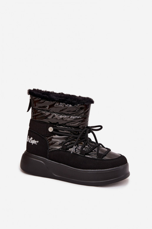 Botas de neve Feminino com uma plataforma Lee Cooper LCJ-25-03-3814 cor preta