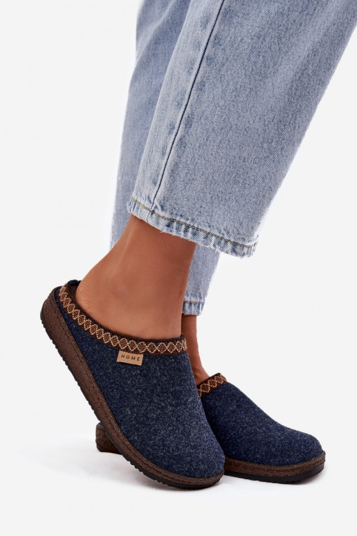 Chinelos FemininoHaftem Inblu NL000009 azul escuro