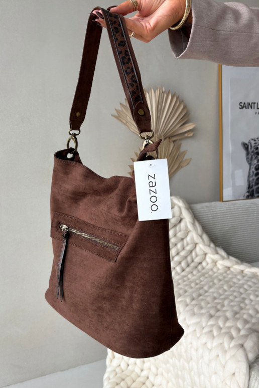 Portátilde camurça ecológicau CzekoladoParaa Deliane