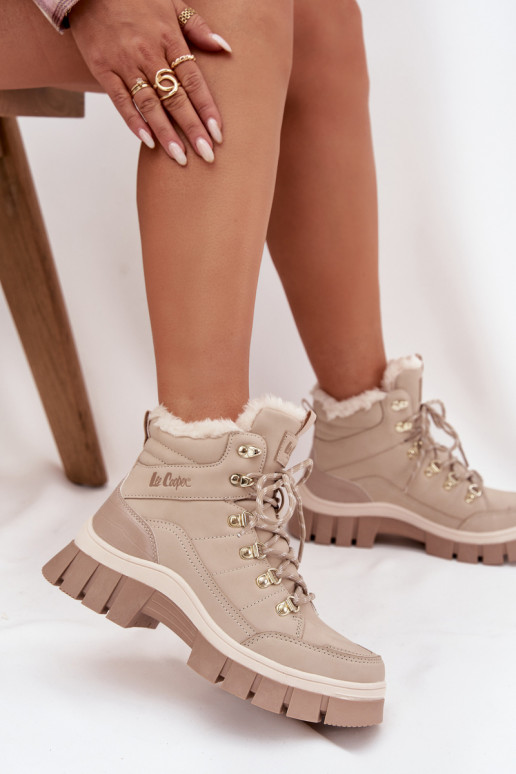 aquecimento sapato Feminino Lee Cooper LCJ-25-31-3910 bege aquecimento sapato Feminino Lee Cooper LCJ-25-31-3910 bege