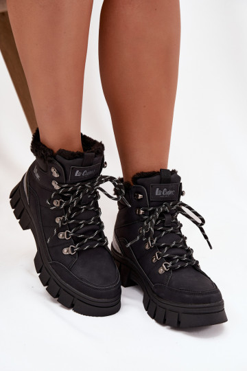 Bota feminina aquecida Lee Cooper LCJ-25-31-3911 cor preta