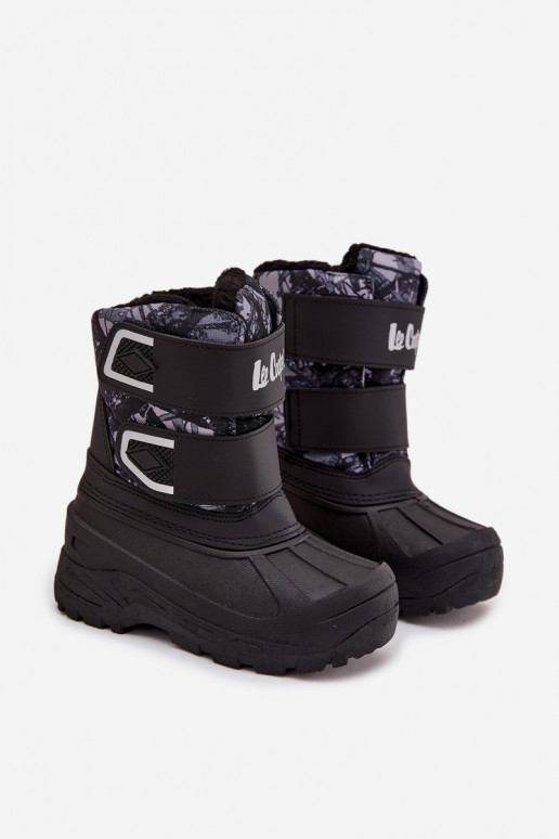 Botas de neve Infantil Lee Cooper LCJ-25-10-3781 cor preta Botas de neve Infantil Lee Cooper LCJ-25-10-3781 cor preta
