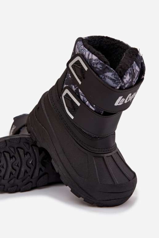 Botas de neve Infantil Lee Cooper LCJ-25-10-3781 cor preta Botas de neve Infantil Lee Cooper LCJ-25-10-3781 cor preta
