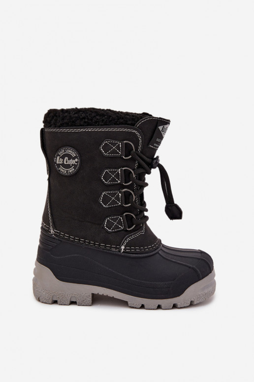 Botas de neve Infantil Rapazes Lee Cooper LCJ-25-44-3943K cor preta Botas de neve Infantil Rapazes Lee Cooper LCJ-25-44-3943K cor preta