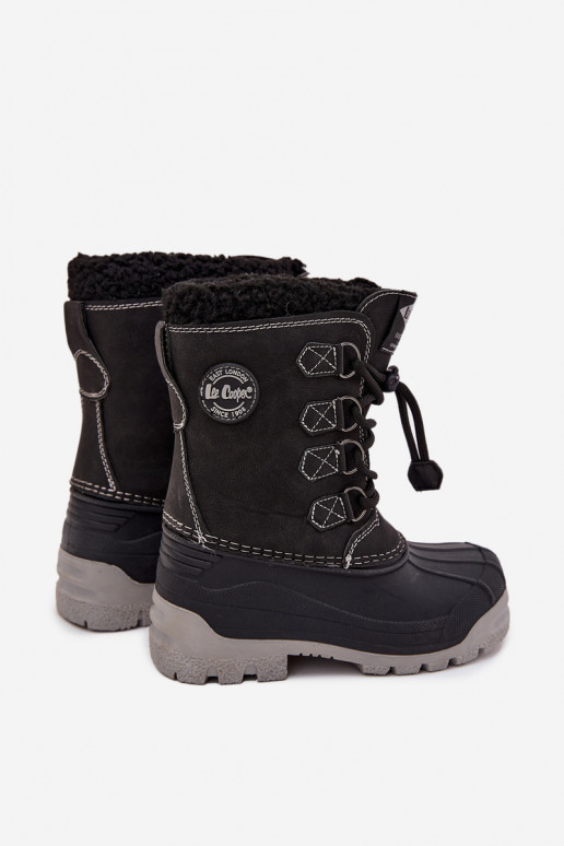 Botas de neve Infantil Rapazes Lee Cooper LCJ-25-44-3943K cor preta Botas de neve Infantil Rapazes Lee Cooper LCJ-25-44-3943K cor preta