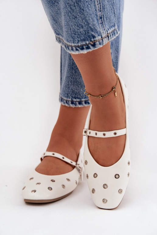 Bailarinas Feminino Ze cor pratami Elementami cor branca Tem que serrivon