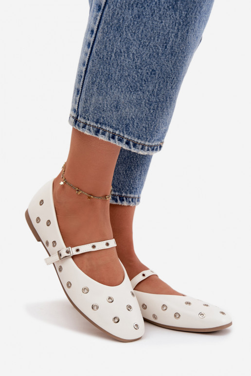 Bailarinas Feminino Ze cor pratami Elementami cor branca Tem que serrivon