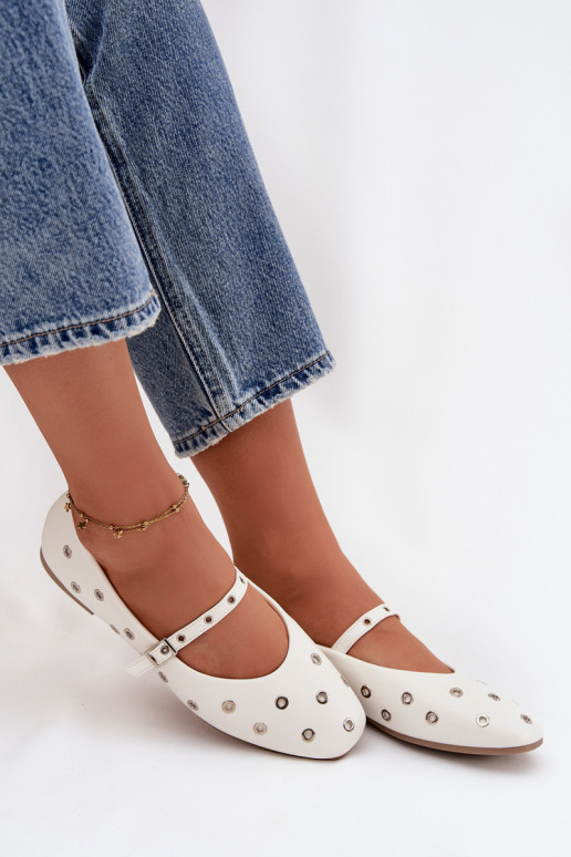 Bailarinas Feminino Ze cor pratami Elementami cor branca Tem que serrivon