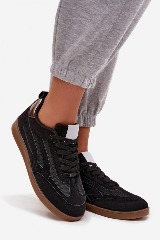 À modalo de tênis Feminino cor preta Hanelor