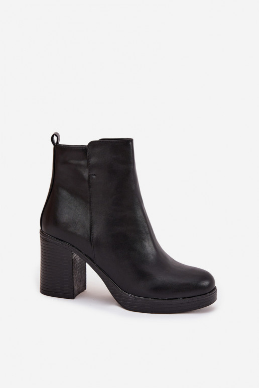 Botas femininas cor preta Ryselle